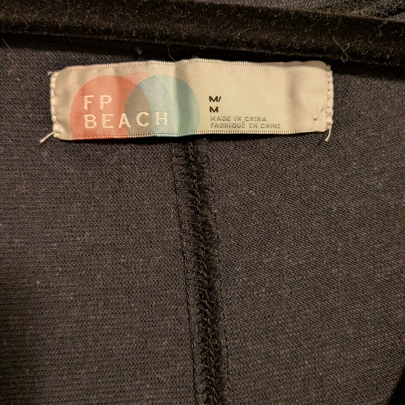 Free People Charcoal Midi Dress - Picture 3 of 3